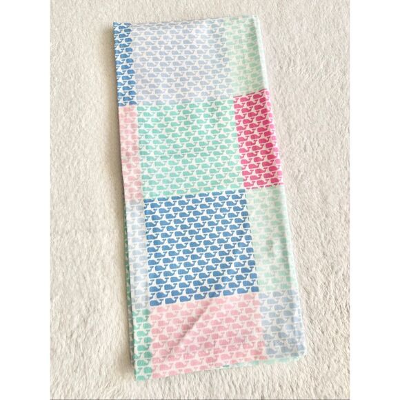 Pastel color Vineyard Vines - whale patch placemat/ decorative dish cloth - 17 1 - Picture 2 of 7